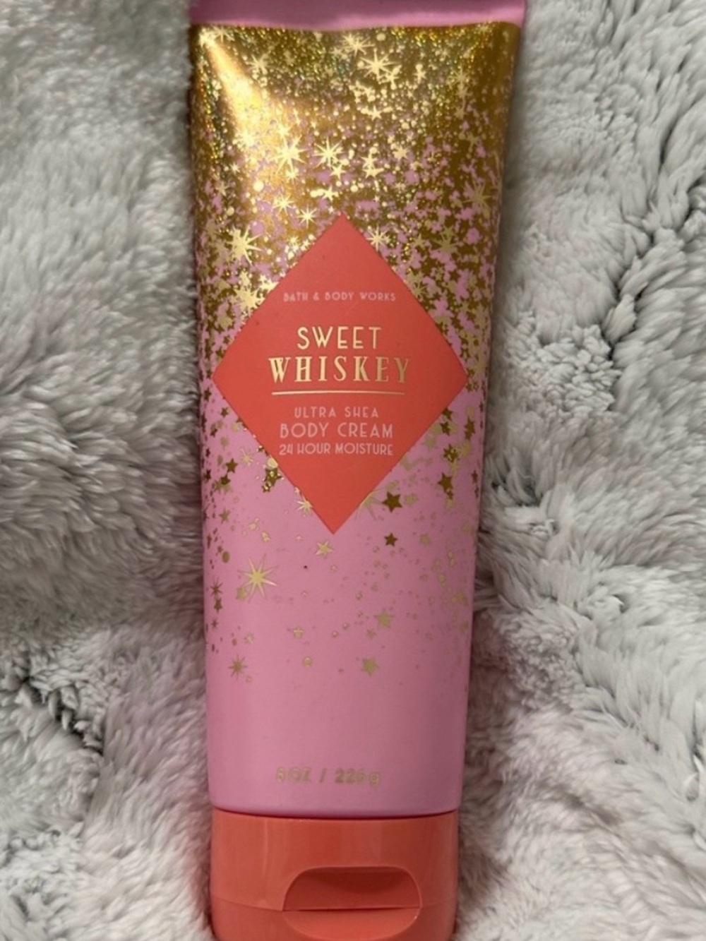 Bath & Body Works Sweet Whiskey Ultra Shea Body Cream Size 8oz.